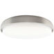 Zenith LED 15 inch Titanium Flush Mount Ceiling Light in 4000K, Does not have EM Backup Battery