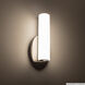 Loft LED 3 inch Brushed Nickel ADA Wall Sconce Wall Light in 3000K, 11in.