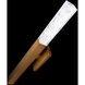 Minx LED 3 inch Aged Brass ADA Wall Sconce Wall Light