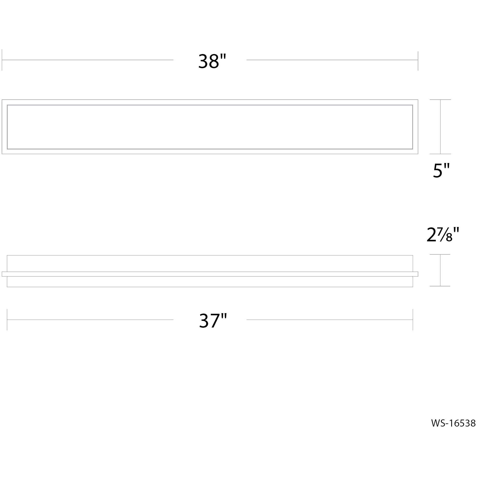 Ice Bar Indoor Wall Lighting in 4000K, Aged Brass