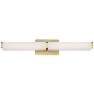 Modern Forms Vogue LED 27 inch Brushed Brass Bath Vanity & Wall Light in 3000K WS-3127-BR - Open Box
