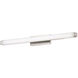 Mini Vogue LED 25.75 inch Brushed Nickel Bath Vanity & Wall Light in 2700K, 24in.