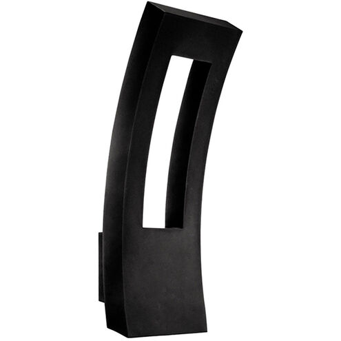 Dawn LED 23 inch Black Outdoor Wall Light in 23in.