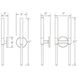 Magic Wall Sconce Wall Light in 20in., Polished Nickel