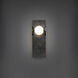Okemo LED 4 inch Basalt Stone and Black ADA Wall Sconce Wall Light