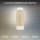 Chauncey LED 5.13 inch Beige Travertine and Aged Brass Mini-Pendant Ceiling Light in 4000K