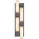 Voxxel LED 3.25 inch Antique Nickel ADA Wall Sconce Wall Light