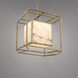 Sylvester LED 24 inch Burnished Brass Pendant Ceiling Light