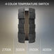 Formation LED 16 inch Basalt Stone and Black Outdoor Wall Light