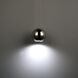 Acid LED 5 inch Polished Nickel Pendant Ceiling Light