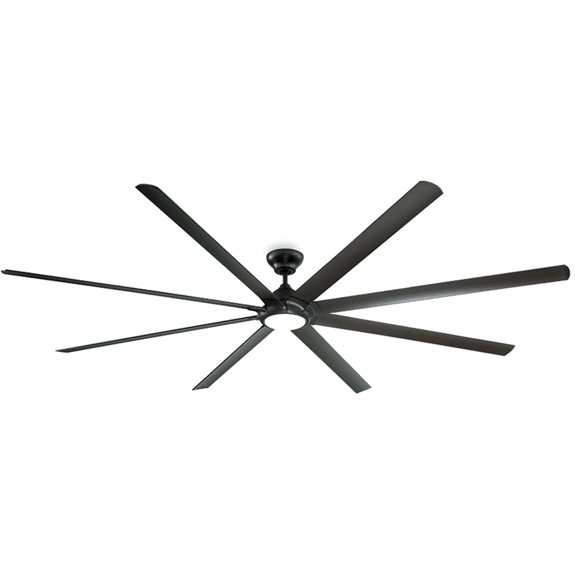 Hydra 120 inch Bronze Downrod Ceiling Fan in 3500K