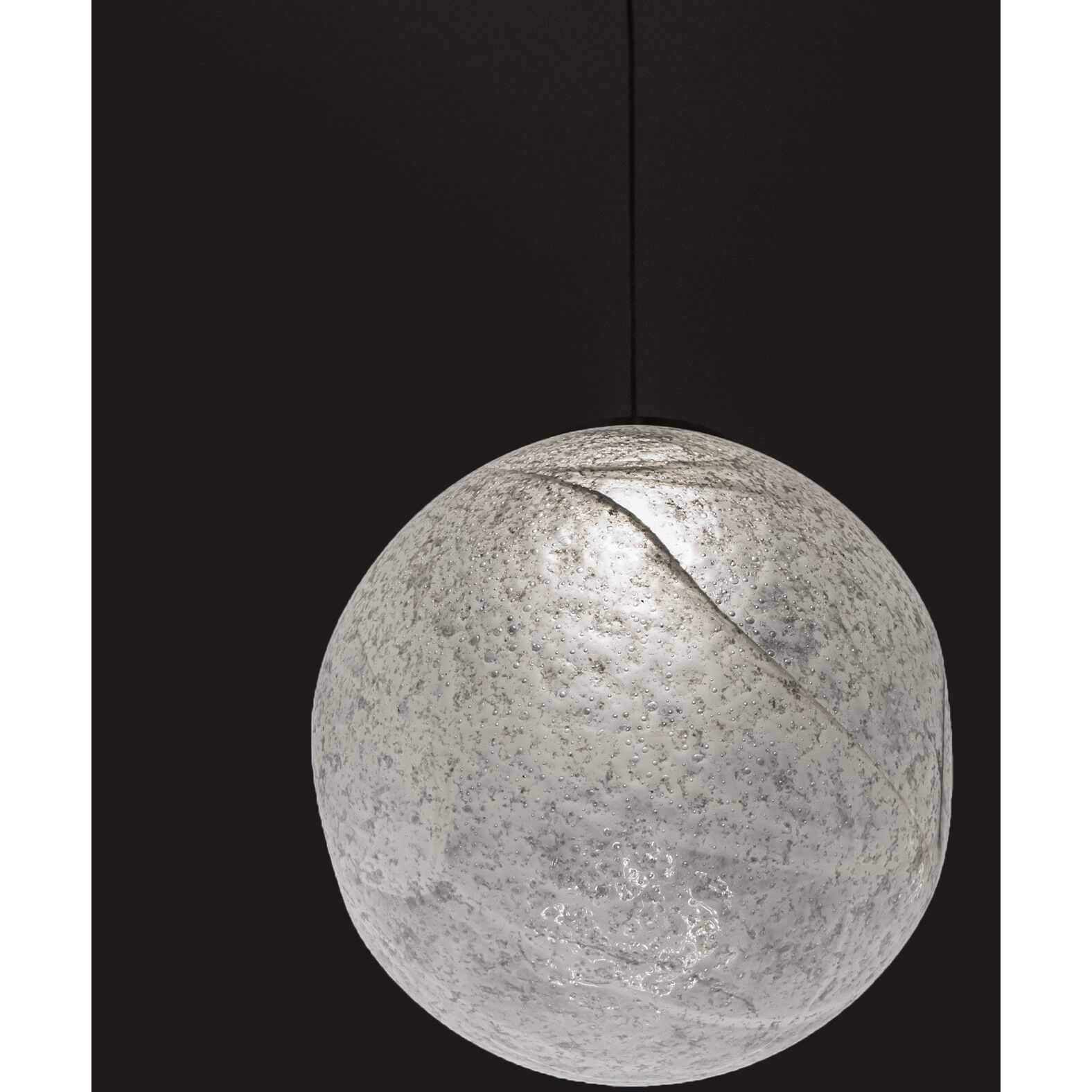 Cosmic LED 9 inch Black Mini Pendant Ceiling Light in 1