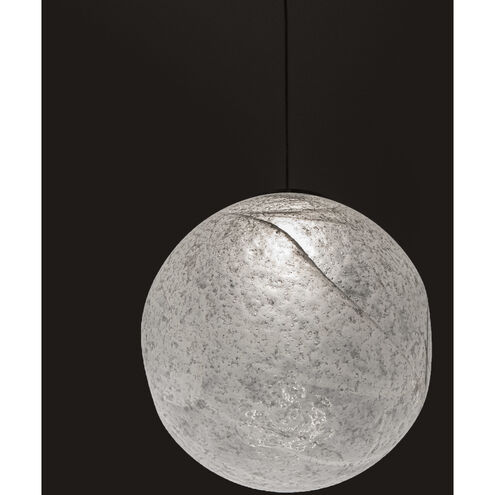 Cosmic LED 9 inch Black Mini Pendant Ceiling Light in 1