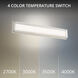 Ice Bar Indoor Wall Lighting in 3000K, Brushed Nickel