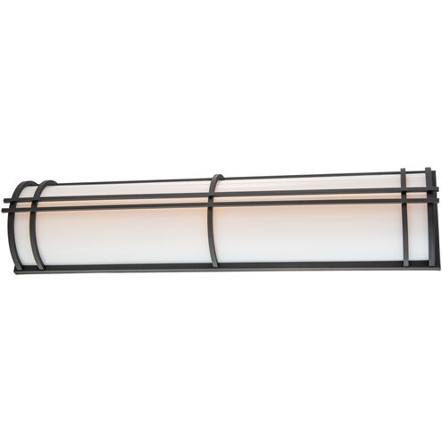 Skyscraper LED 37 inch Black Outdoor Wall Light in 3000K, 37in.
