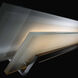 Margin LED 38 inch Satin Nickel Bath Vanity & Wall Light in 38in.