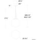 Sybil LED 13.75 inch Aged Brass Indoor Hanging Lighting Ceiling Light in 2700K