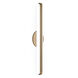 Mainline LED 28.13 inch Aged Brass Bath Vanity & Wall Light