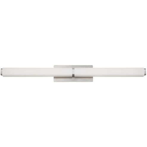 Vogue LED 39 inch Brushed Nickel Bath Vanity & Wall Light in 3000K, 39in.