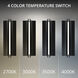 Strait LED 16 inch Black Outdoor Wall Lighting in 3000K