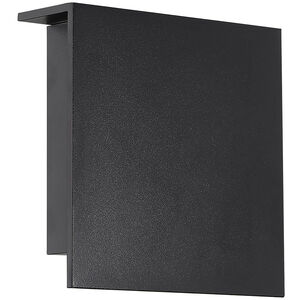 Modern Forms Square LED 8 inch Black Outdoor Wall Light in 8in. WS-W38608-BK - Open Box