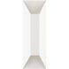 Maglev 2 Light 16 inch White Outdoor Wall Light in 4000K