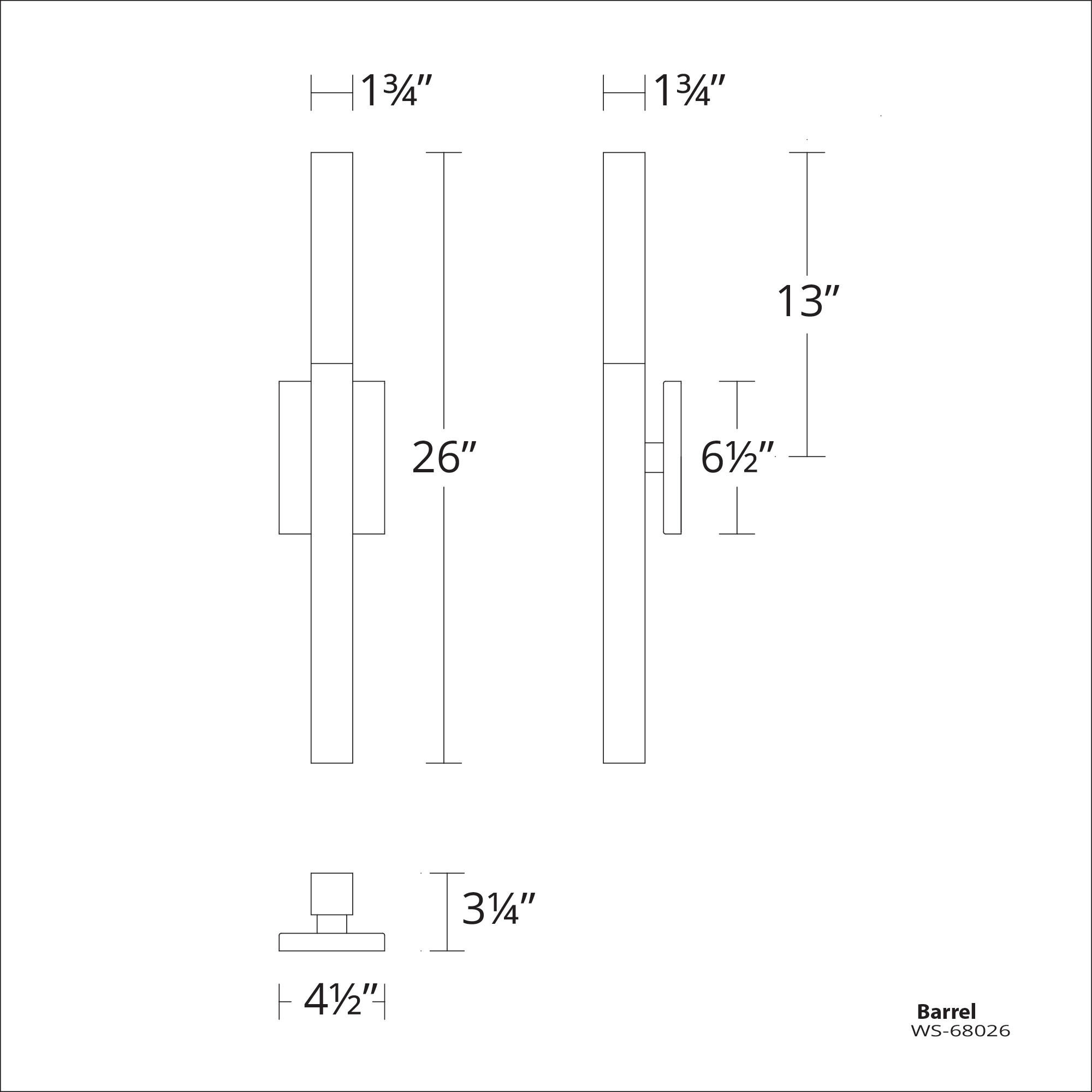 Minx Wall Sconce Wall Light in Aged Brass