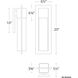 Mist LED 20 inch Bronze Outdoor Wall Light in 20in.
