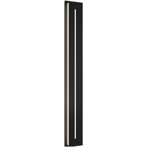 Midnight LED 66 inch Black Outdoor Wall Lighting in 4000K
