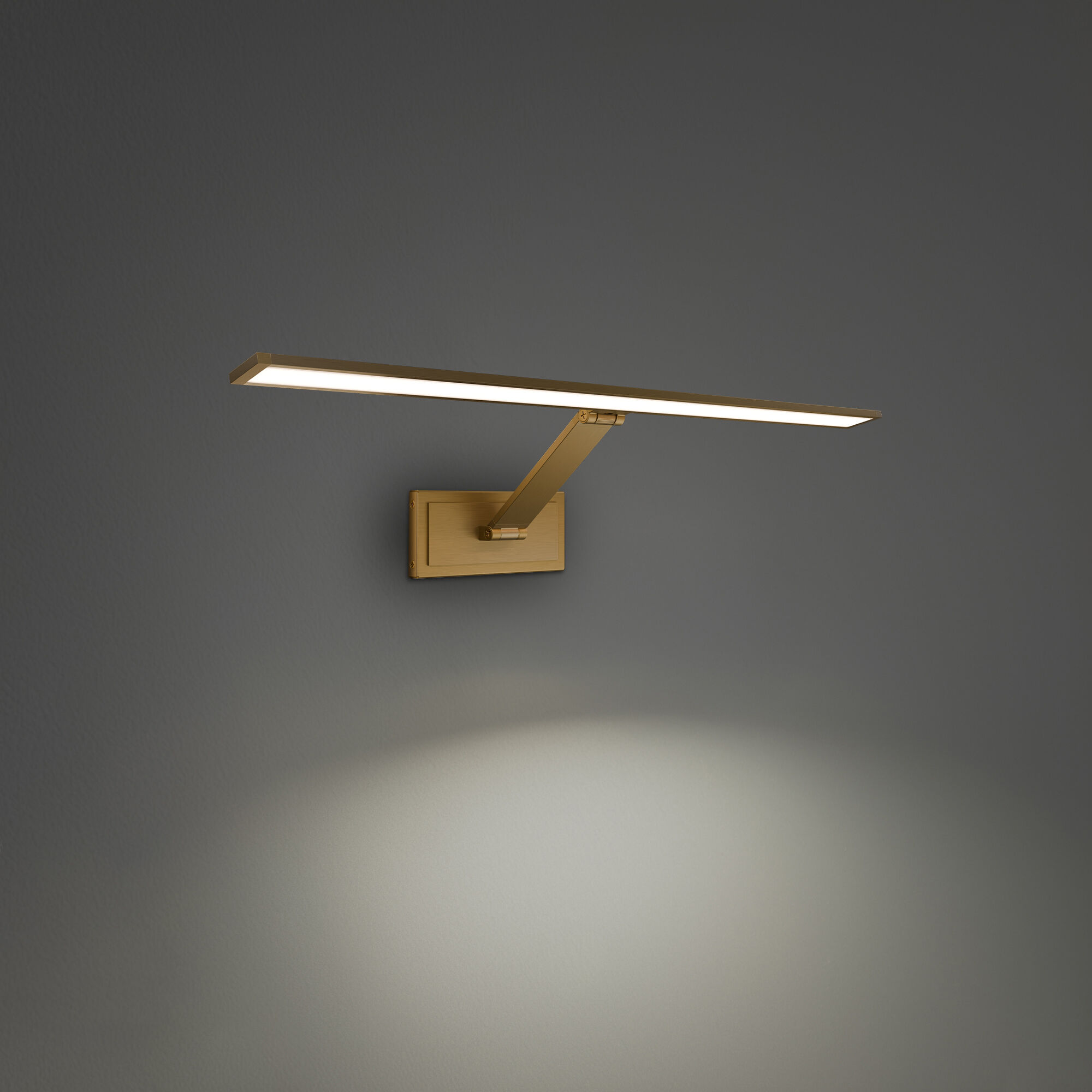 Diver Indoor Wall Lighting in 3500K, Aged Brass