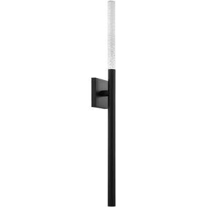 Modern Forms Magic LED 5 inch Black Wall Sconce Wall Light in 32in. WS-12632-BK - Open Box