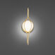 Skyla LED 7.63 inch Vintage Brass Wall Sconce Wall Light
