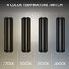 Kane LED 24 inch Black Outdoor Wall Lighting in 2700K