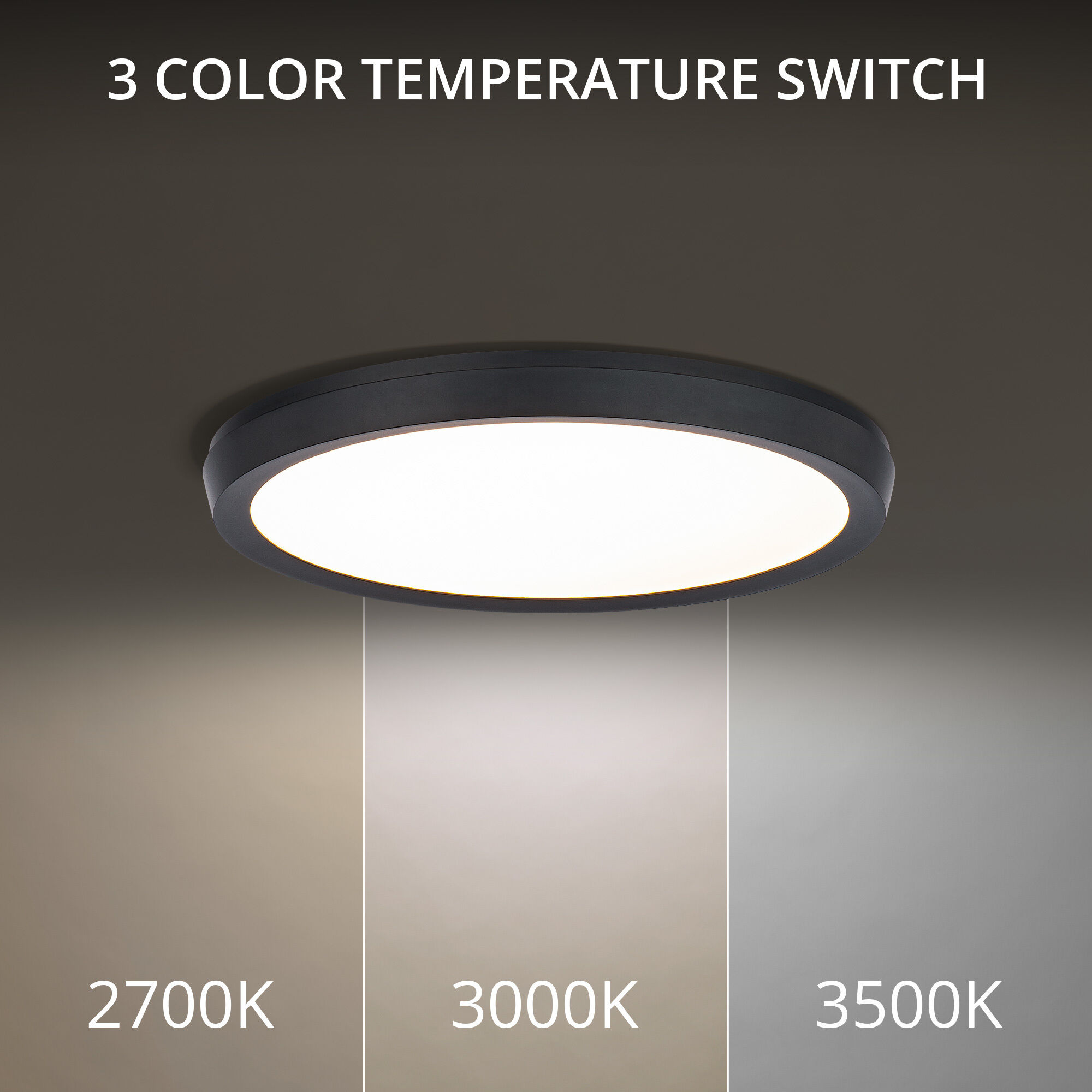 Argo 1 Light 11 inch Black Flush Mount Ceiling Light