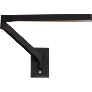 Beam 3 inch 8 watt Black Headboard Light Wall Light