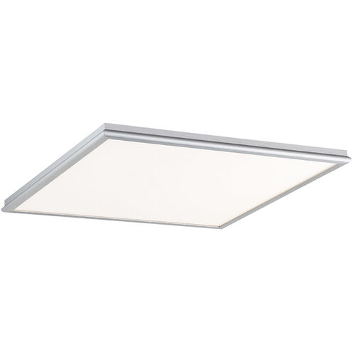 Neo LED 18 inch Brushed Aluminum Flush Mount Ceiling Light in 18in.