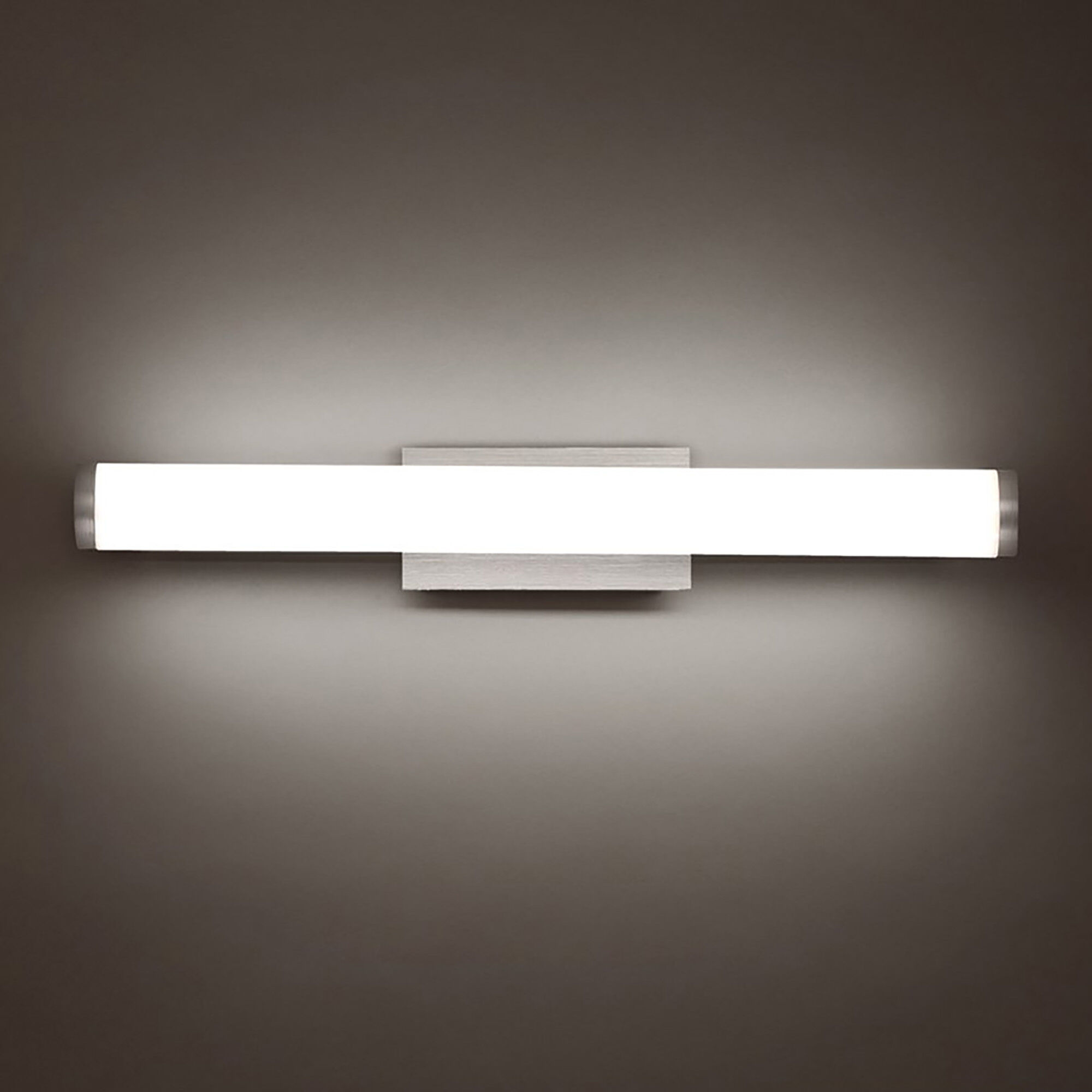 Sabre LED 19 inch Brushed Aluminum Bath Vanity & Wall Light in 19in.