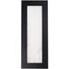 Frost LED 18 inch Black Outdoor Wall Light in 18in.