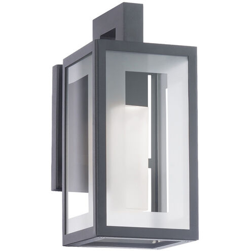 Cambridge 1 Light 11 inch Black Outdoor Wall Light in 11in.