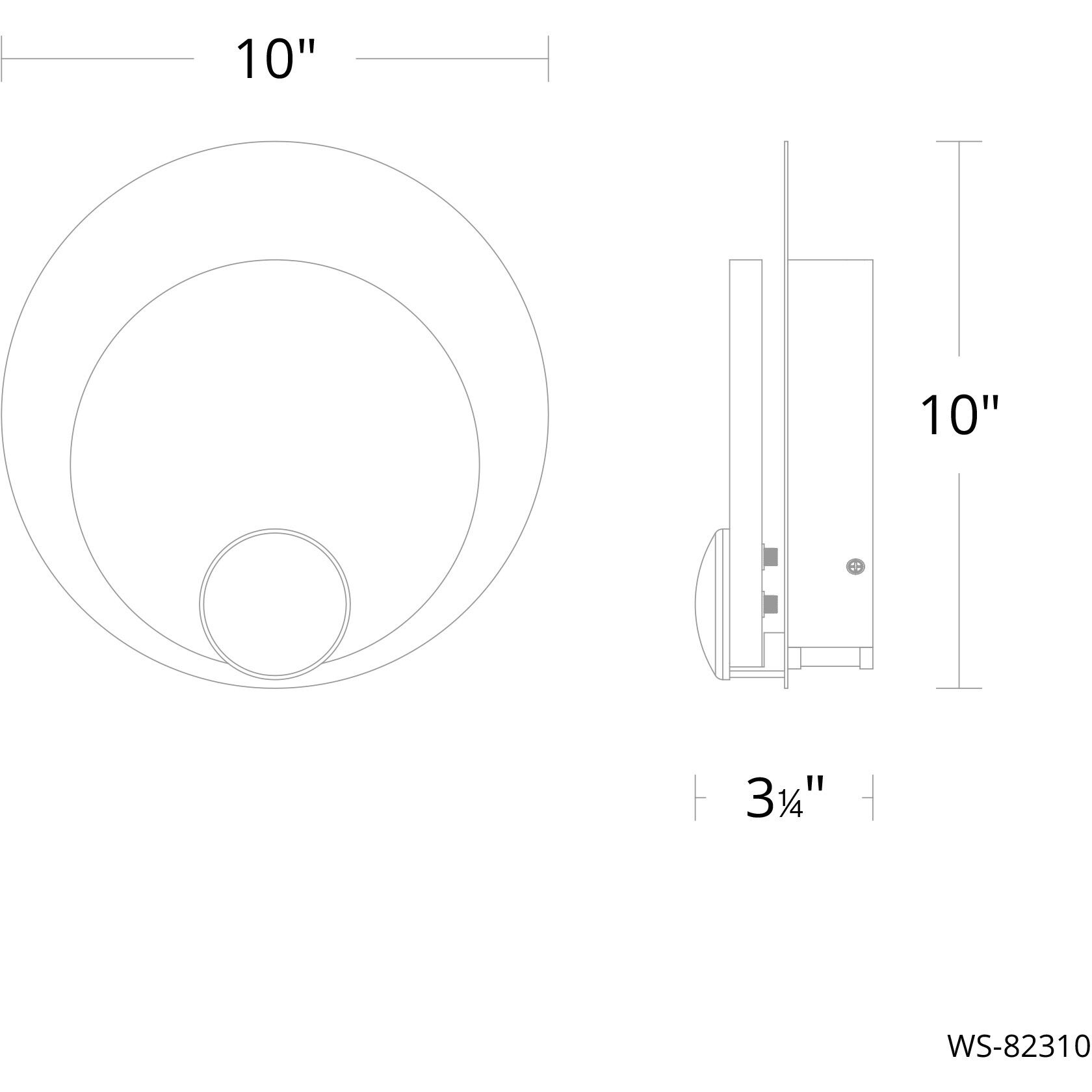 Rowlings Wall Sconce Wall Light in Aged Brass