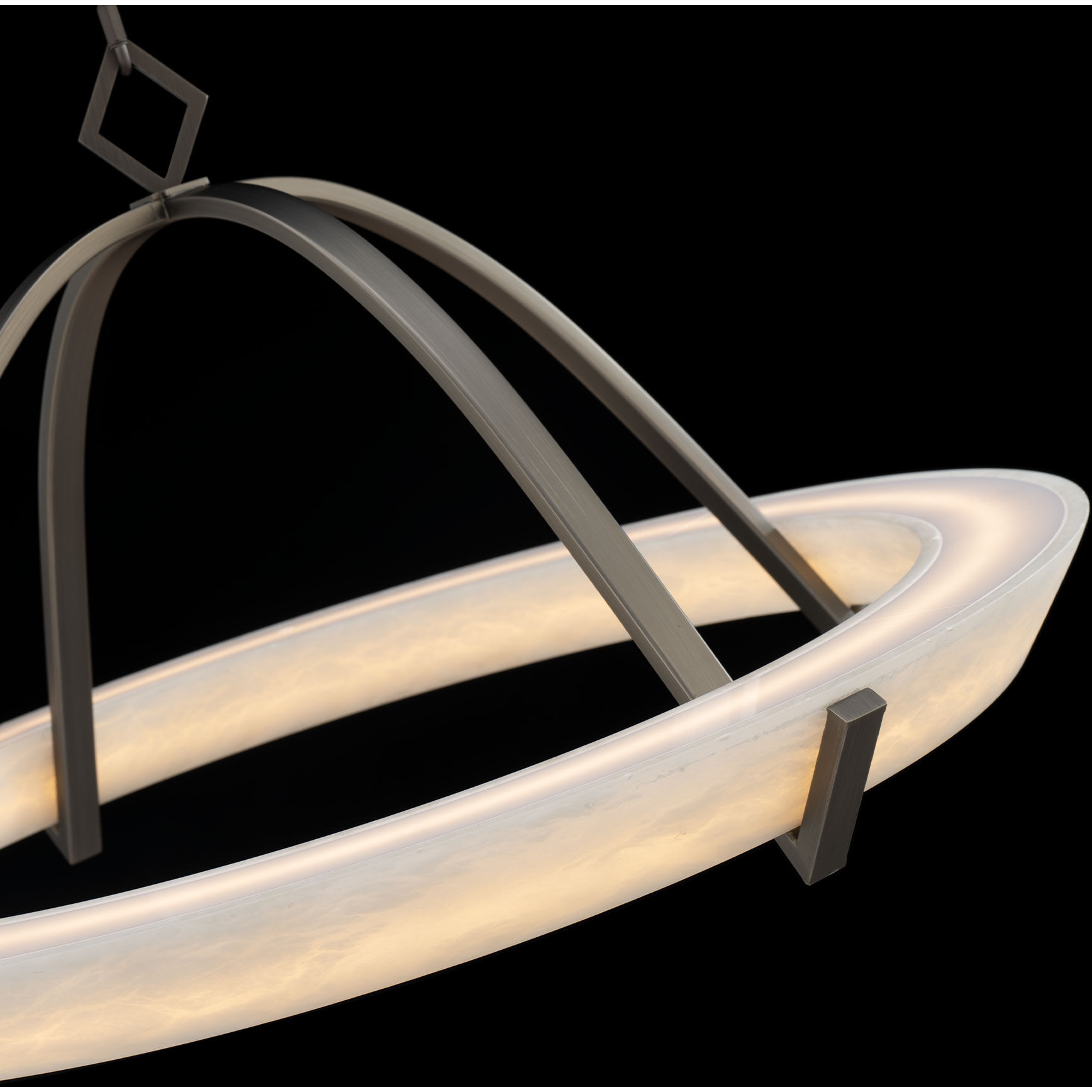 Copa LED 25.63 inch Antique Nickel Indoor Hanging Lighting Ceiling Light