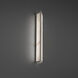 Lena LED 28 inch Brushed Nickel Bath Vanity & Wall Light
