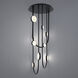 Tableau LED 20.5 inch Black Indoor Ceiling Lighting in 3000K