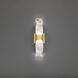 Royce Indoor Wall Lighting in Aged Brass