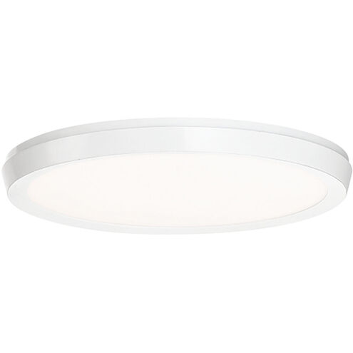 Argo LED 11 inch White Flush Mount Ceiling Light in 2700K, 11in.