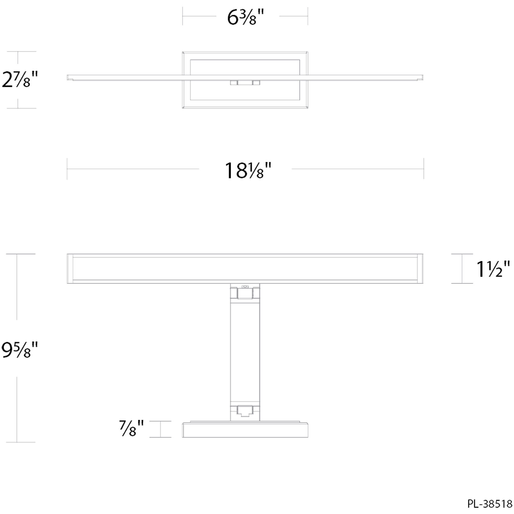 Diver Indoor Wall Lighting in 3000K, Aged Brass