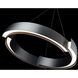 Battlestar 1 Light 28.25 inch Black Pendant Ceiling Light