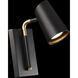 Stylus 10.5 inch Black Gold Reading Light Portable Light