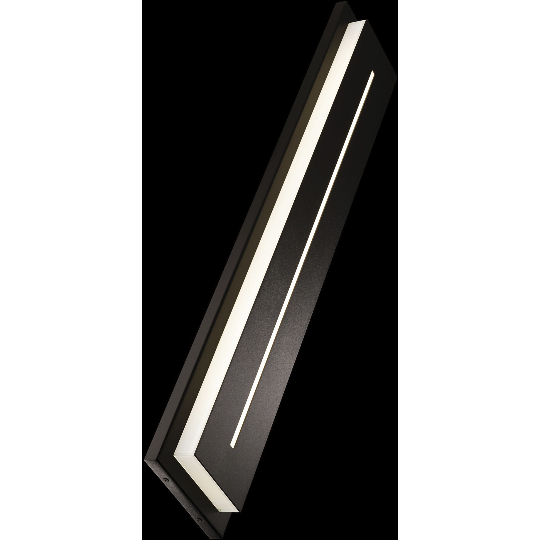 Modern Forms WS W66236 40 BK LED Outdoor Wall Sconce Midnight Black