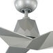 Vortex 60 inch Automotive Silver Downrod Ceiling Fan, Smart Ceiling Fan